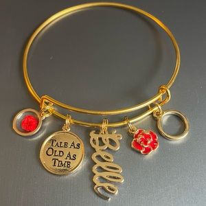 “Belle of the Ball” 🌹Bangle in Gold-tone